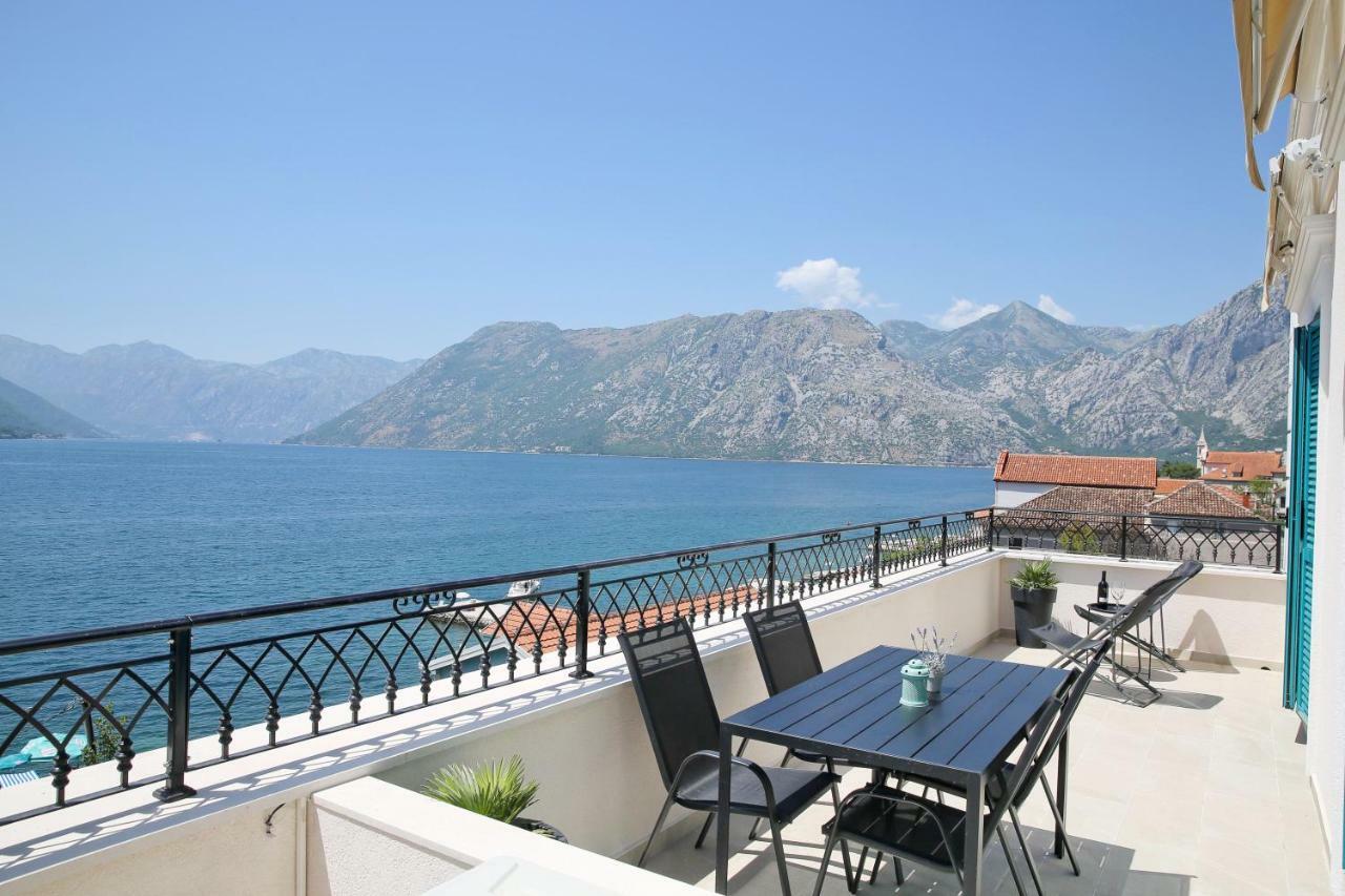 Apartments Boka Blue Dobrota Котор Экстерьер фото