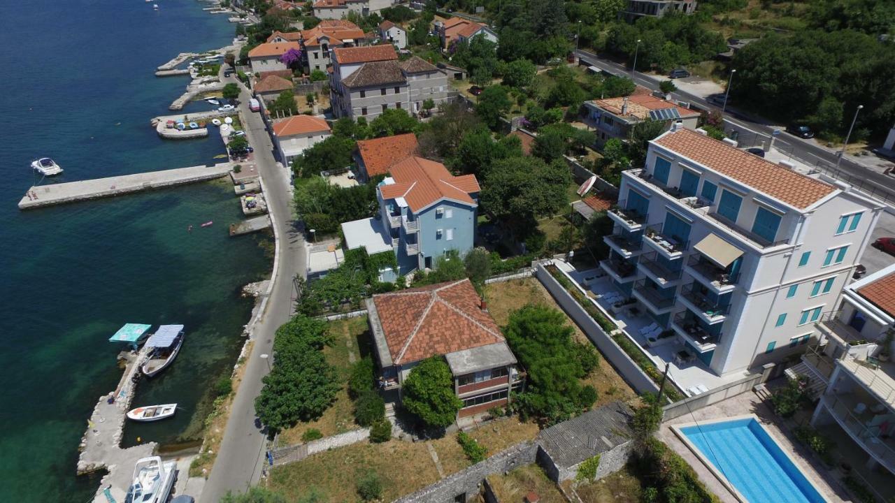 Apartments Boka Blue Dobrota Котор Экстерьер фото