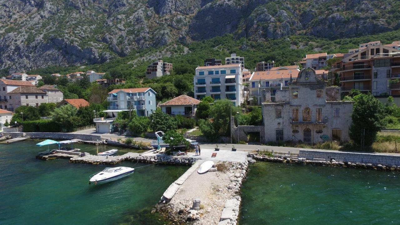 Apartments Boka Blue Dobrota Котор Экстерьер фото